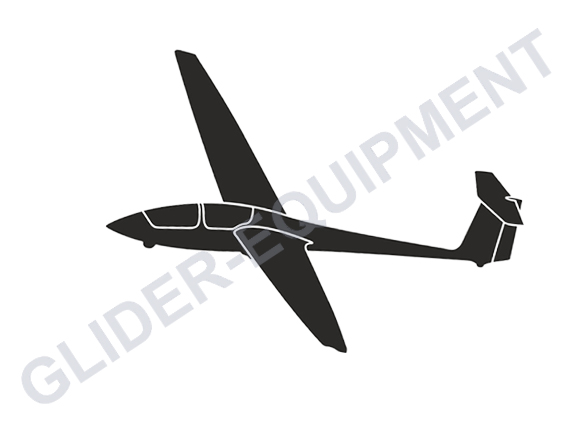 Glider sticker - ASK21 15cm [SZ0044]
